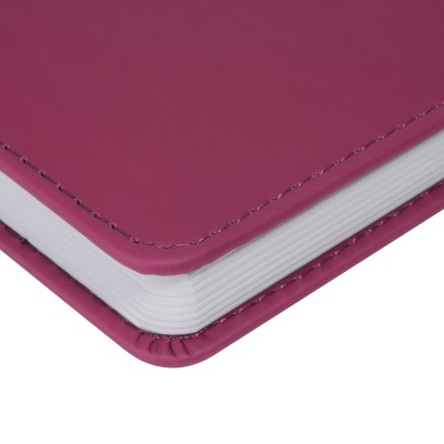 Ежедневник А6 "VELVET" недатированный, темно-розовый
