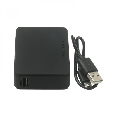 Зарядное устройство CERRUTI 1881, 5200 mAh, черный