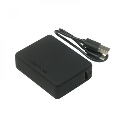 Зарядное устройство CERRUTI 1881, 5200 mAh, черный