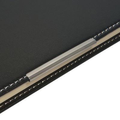 Еженедельник А6 "METROPOL" недатированный, черный