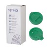 Термостакан 400мл soft touch, зеленый