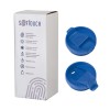 Термостакан 400мл soft touch, синий