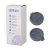 Термостакан 400мл soft touch, серый