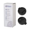 Термостакан 400мл soft touch, черный