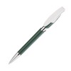 Ручка шариковая "RODEO" пластик/металл, темно-зеленый с белым