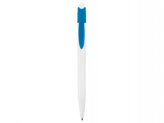 Ручка шариковая "Kakadu" пластик, бело/голубая