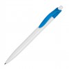 Ручка шариковая "Kakadu" пластик, бело/голубая