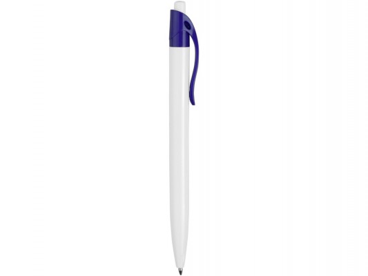 Ручка шариковая "Kakadu" пластик, бело/синяя