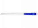 Ручка шариковая "Kakadu" пластик, бело/ярко-синяя