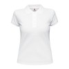Рубашка поло женская 190г/м2 белая