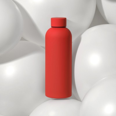 Термобутылка вакуумная герметичная, Prima, 500 ml, красная