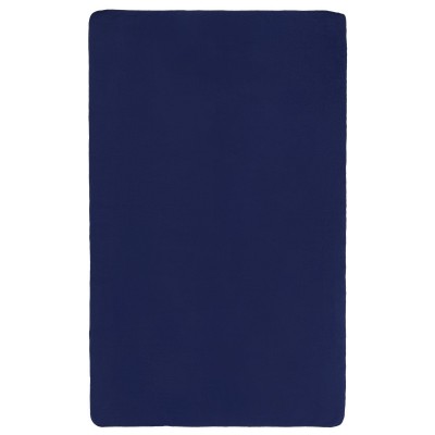 Плед флисовый 100х140см, 180г/м², темно-синий