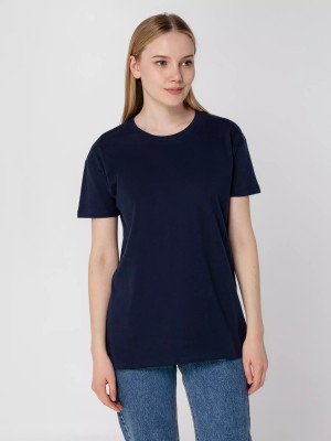 Футболка унисекс 150г/м², хлопок, кобальт (темно-синяя)
