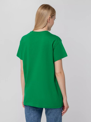 Футболка унисекс 140 г/м², хлопок, зеленая