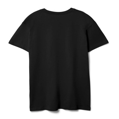 Футболка унисекс 140 г/м², хлопок, черная