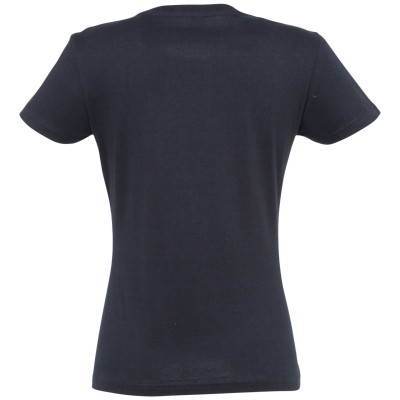 Футболка женская 190г/м², хлопок джерси, темно-синяя (navy)