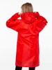 Дождевик-плащ на молнии, полиэстер, зеленое яблоко
