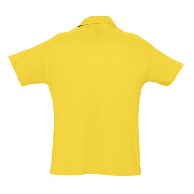 Рубашка поло 170г/м², хлопок пике, желтая