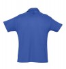 Рубашка поло 170г/м², хлопок пике, ярко-синяя (royal)