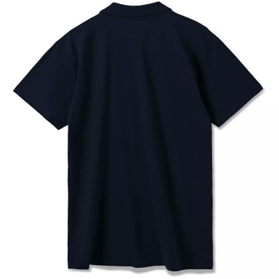 Рубашка поло 170г/м², хлопок пике, темно-синяя (navy)