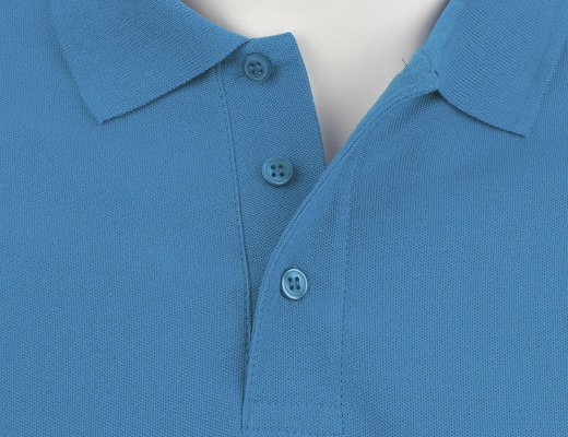 Рубашка поло 170г/м², хлопок пике, темно-синяя (navy)