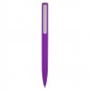 Ручка пластиковая шариковая, покрытие soft-touch, пластик, фиолетовая