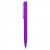 Ручка пластиковая шариковая, покрытие soft-touch, пластик, фиолетовая