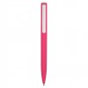 Ручка пластиковая шариковая, покрытие soft-touch, пластик, розовый