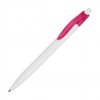 Ручка шариковая "Kakadu" пластик, бело/розовая