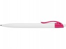 Ручка шариковая "Kakadu" пластик, бело/розовая