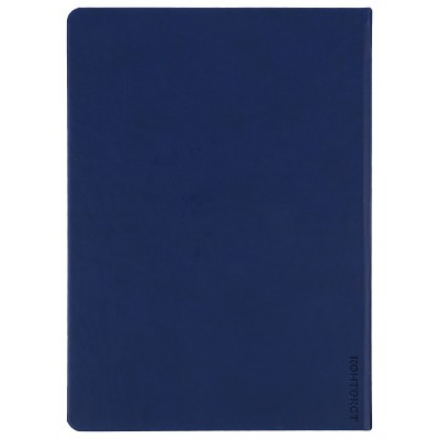 Ежедневник 15х21см с твердой обложкой, датированный, темно-синий