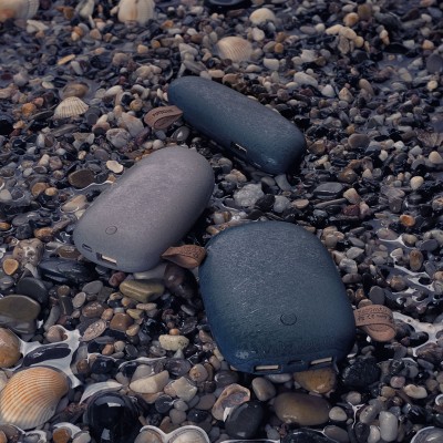 Внешний аккумулятор Pebble 5200 мАч, серо-синий