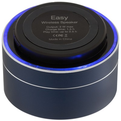 Беспроводная Bluetooth колонка, синяя