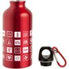 Бутылка для воды "Здравоохранение" 400мл, красная