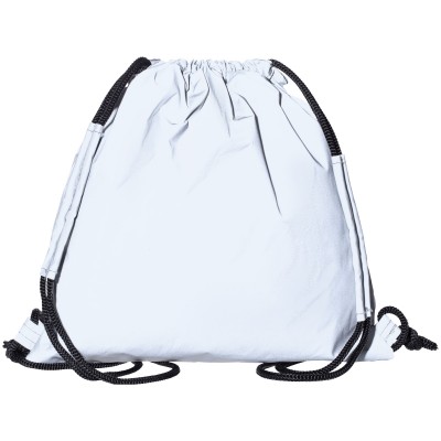 Рюкзак детский 30х30см из светоотражающей ткани, серый