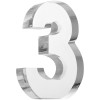 Награда "Лидер 3" хрусталь 11,5x7,5x2,5см