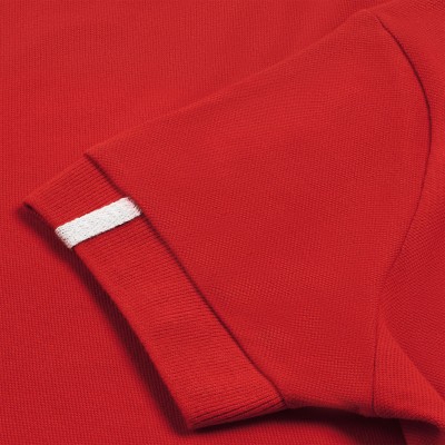 Рубашка поло женская 200 г/м² красная