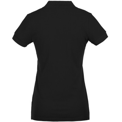 Рубашка поло женская 200 г/м² черная