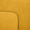 Плед флисовый 100х140см, 180г/м², желтый