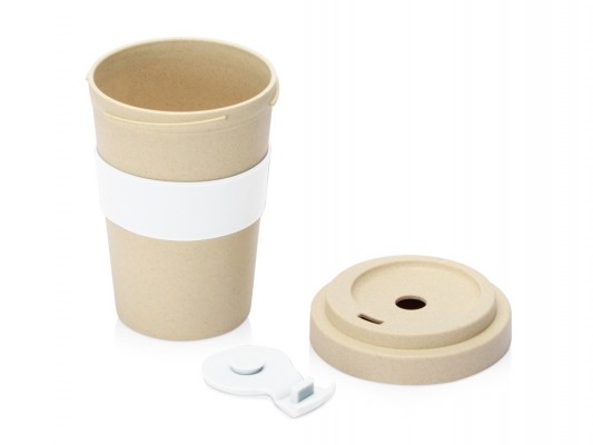 Стакан 330мл из пшеничного волокна, белый