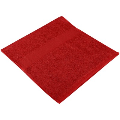 Полотенце 35x70см, 450г/м², красное