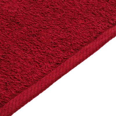 Полотенце 50х100см, 470г/м², красное