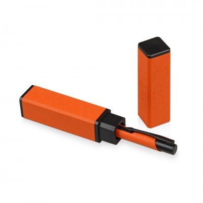Футляр для ручки алюминий/пластик, оранжевый