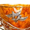 Чайная пара 120мл из янтаря