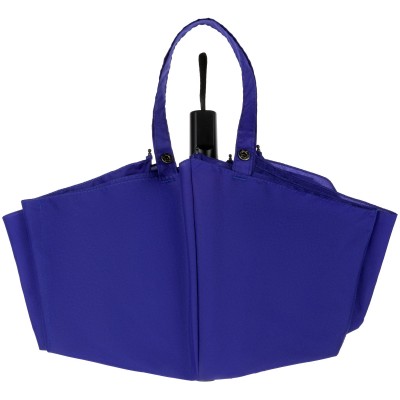 Зонт-сумка складной 98см, синий