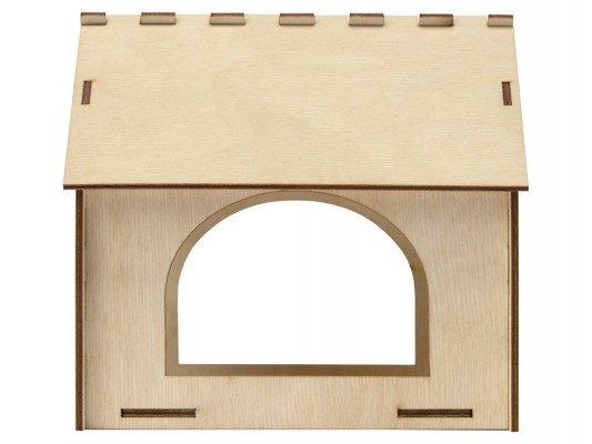 Кормушка для птиц 13,1х17,6х17,3см