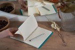 Ежедневник 15х21см на пружине, недатированный, синий