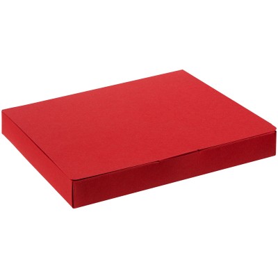 Коробка самосборная 14х21х2,5см, красная