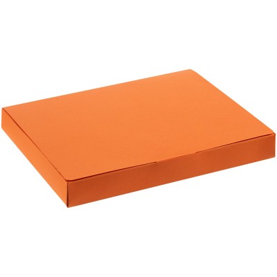Коробка самосборная 14х21х2,5см, оранжевая