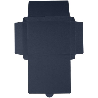 Коробка самосборная 14х21х2,5см, синяя